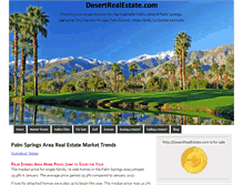 Tablet Screenshot of desertrealestate.com